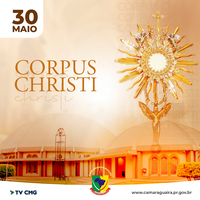 ATENÇÃO AO FERIADO DE CORPUS CHRISTI