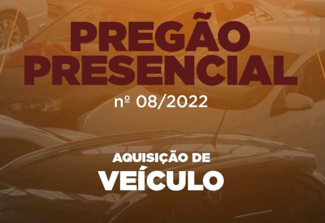 CÂMARA LANÇA NOVO PREGÃO PARA AQUISIÇÃO DE VEÍCULO