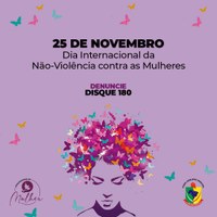 DIA INTERNACIONAL DA NÃO-VIOLÊNCIA CONTRA AS MULHERES