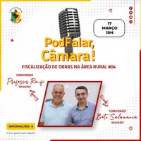 E lá vamos nós para o #4 episódio do PodFalar, Câmara!