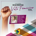 HOJE COMEMORAMOS O DIA DA CONQUISTA DO VOTO FEMININO NO BRASIL