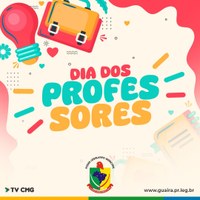 PARABÉNS, PROFESSORES!