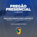 PREGÃO PRESENCIAL SERÁ DIA 15 DE DEZEMBRO COM INÍCIO ÀS 9H00