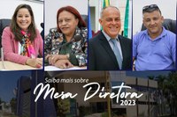 VEREADORES ELEITOS PARA A MESA DIRETORA 2023 JÁ TOMARAM POSSE